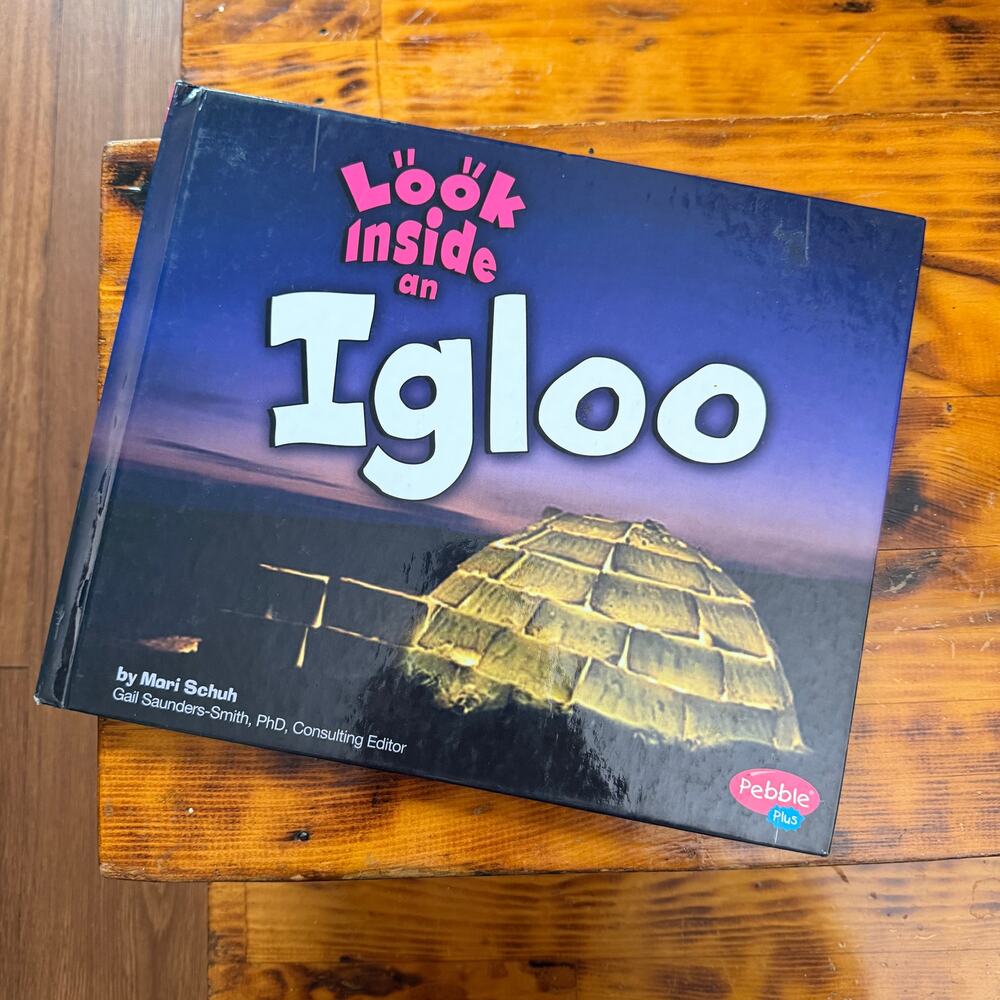 Y2K 2009 Look Inside An Igloo Inuit Homes Paperback Book
